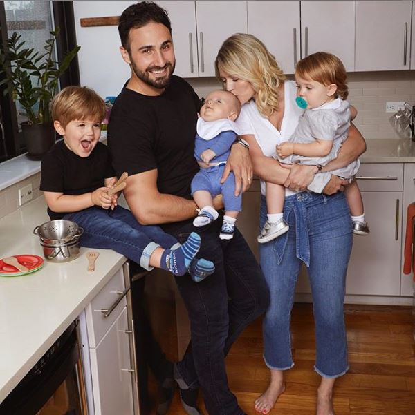 Sara Haines and her family